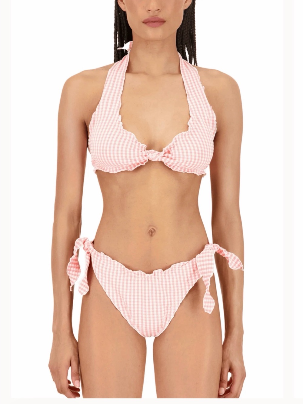 NWT Juillet Pink Gingham Bikini